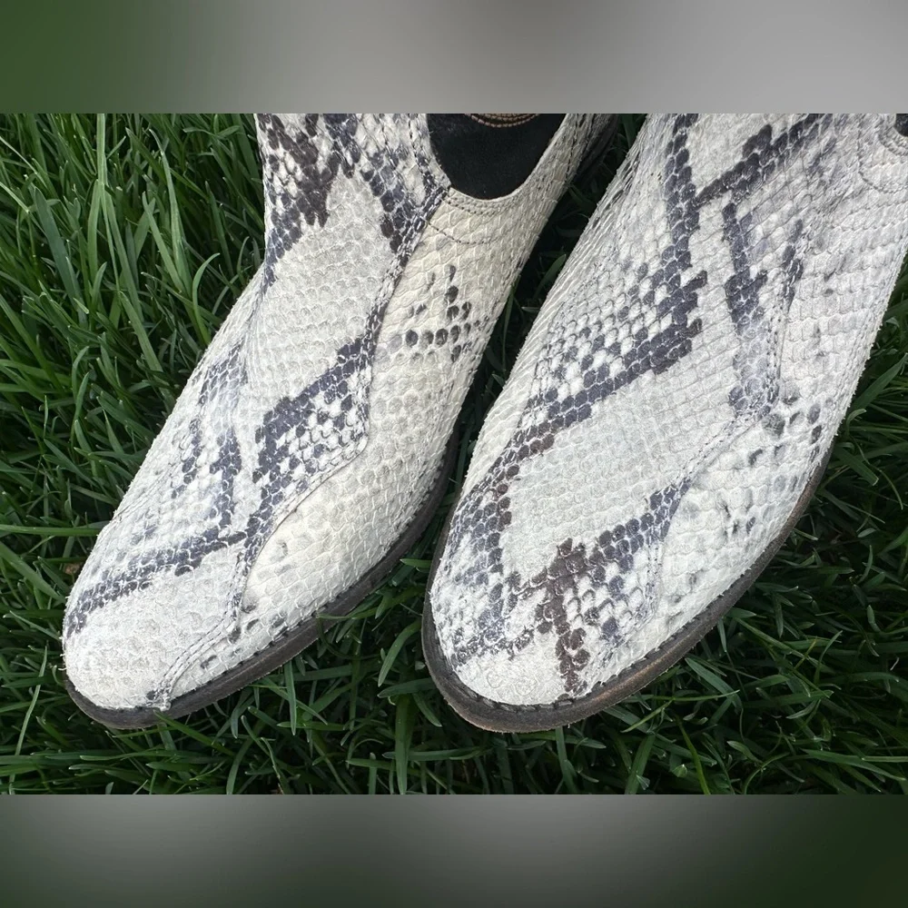 Free People Dorado Women US 9 Ivory Western Boot - Picture 3 of 7